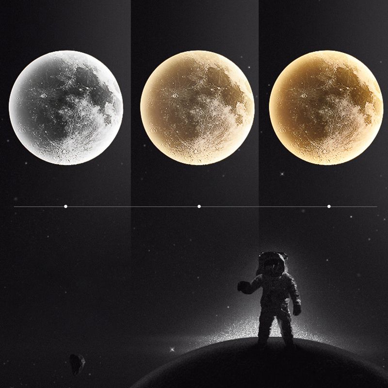 LED Modern Metal Wall Sconce Circle Shape Wall Light with Acrylic Shade for Bedroom