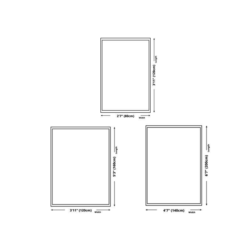 Tapis de couleur rose clair Polyester tapis nordique Tapis résistant aux taches pour la décoration intérieure