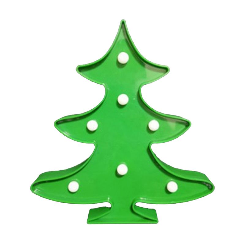 Lámpara de plástico para animales y plantas Lámpara de plástico LED de pared verde LED Noche de pared