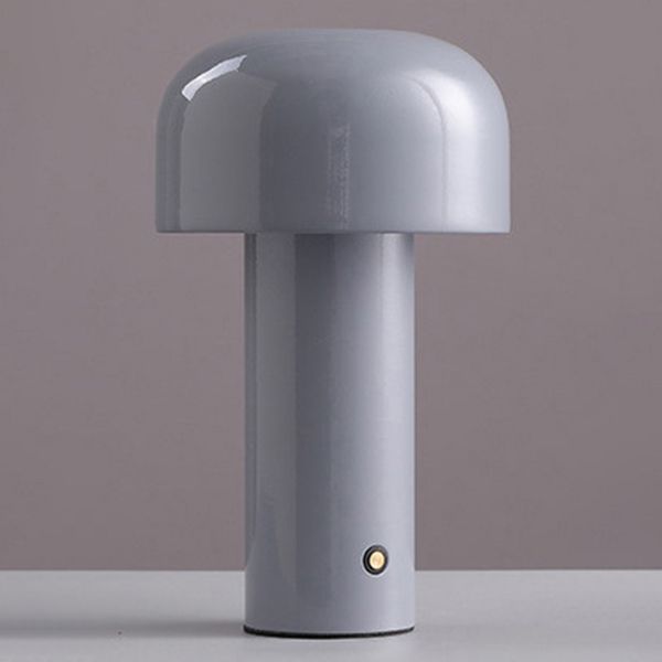 Metal Mushroom Night Table Lamp Minimalist-Style LED Table Light