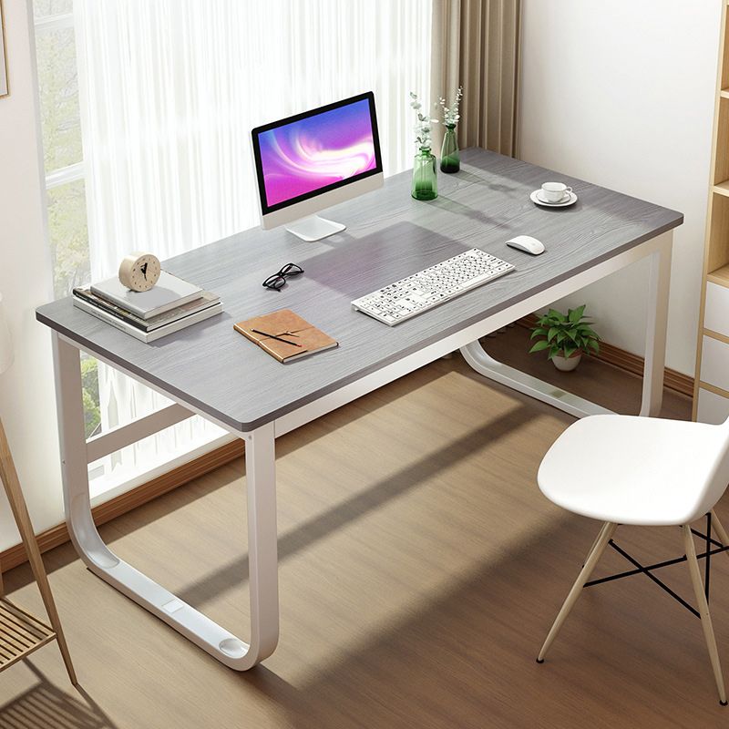 Industrial Office Desk Five-Tone Color   Rectangular Modern Writing Desk