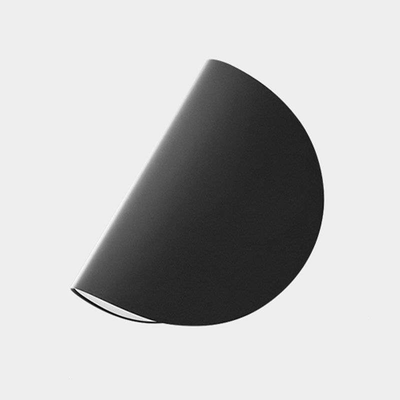 Nordic Style Wall Light Colorful Arc Shape Wall Lamp with Iron Shade for Bedroom