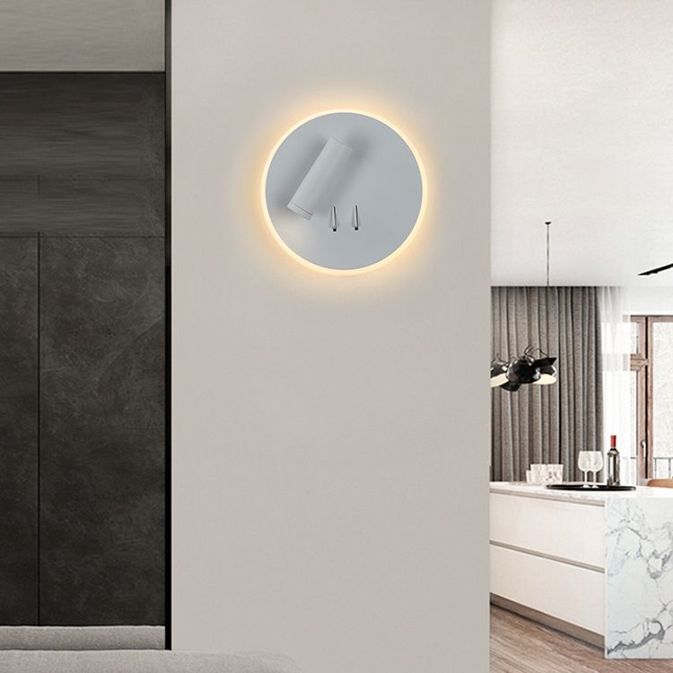 Modern Simplicity Geometric Wall Lamps Acrylic Wall Lighting Fixtures for Bedroom