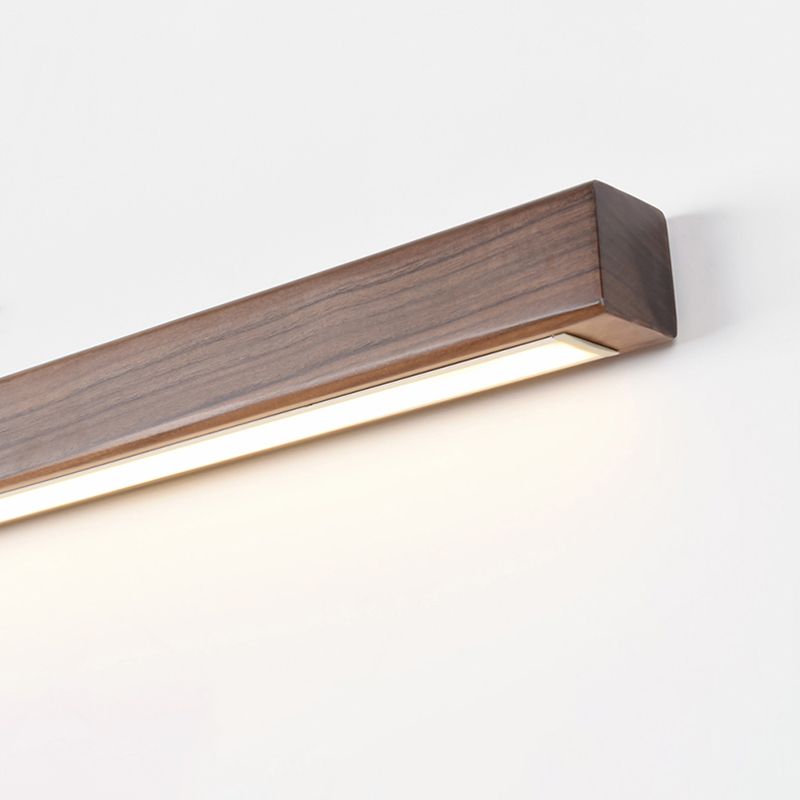 Living Room Wall Sconce Modern Wood Led Simple Wall Mounted Light Fixture