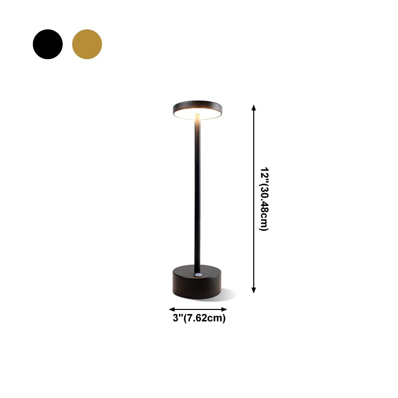 Aluminium tafellamp Moderne stijl Single licht LED -tafellicht voor slaapkamer