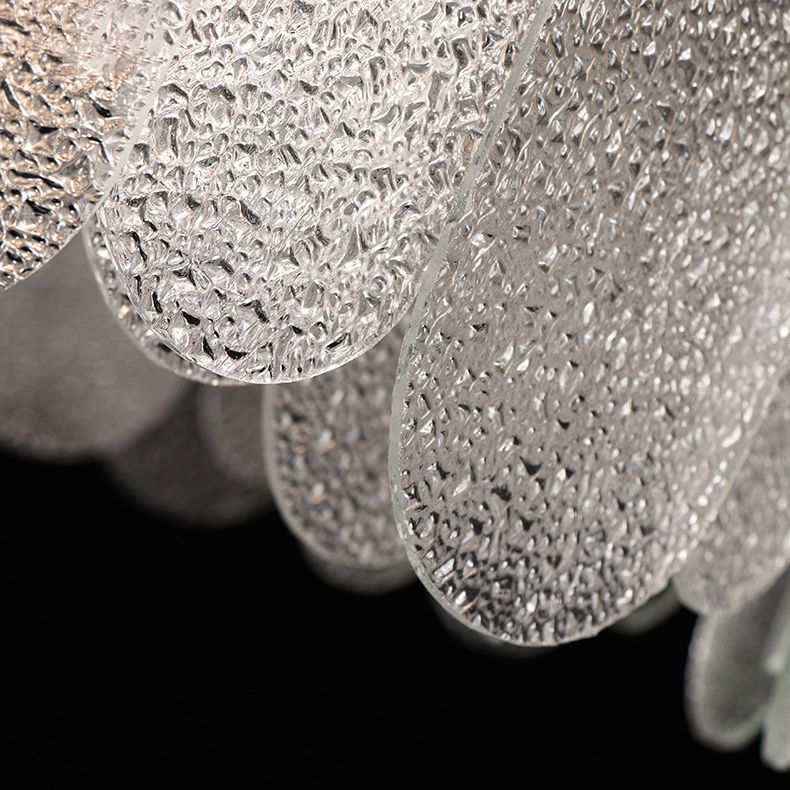 Simplicidad moderna Tambre de tambor lámpara de estar de múltiples luces múltiples accesorio de iluminación de sala de estar