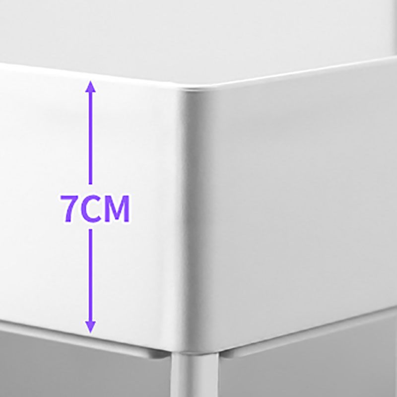 Libreria etagere scandinavo scaffale in metallo scaffale in plastica scaffale con ruote d'incantatore