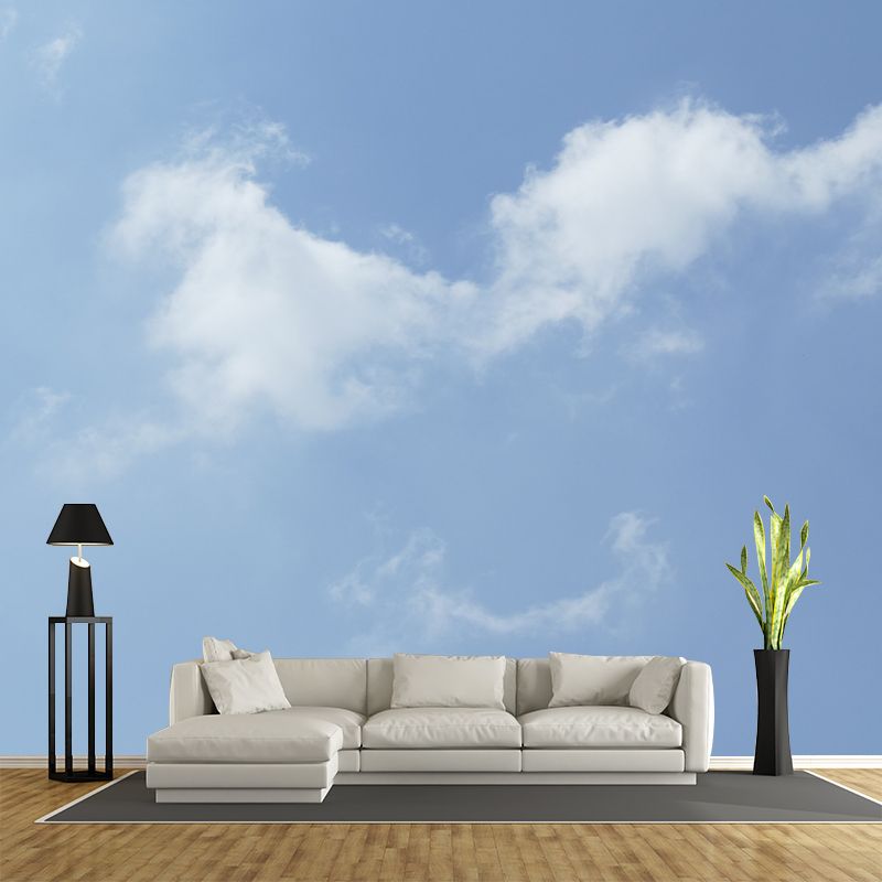 Sky Modern Living Room Corridor Indoor Wall Decor Water Resistant Mural
