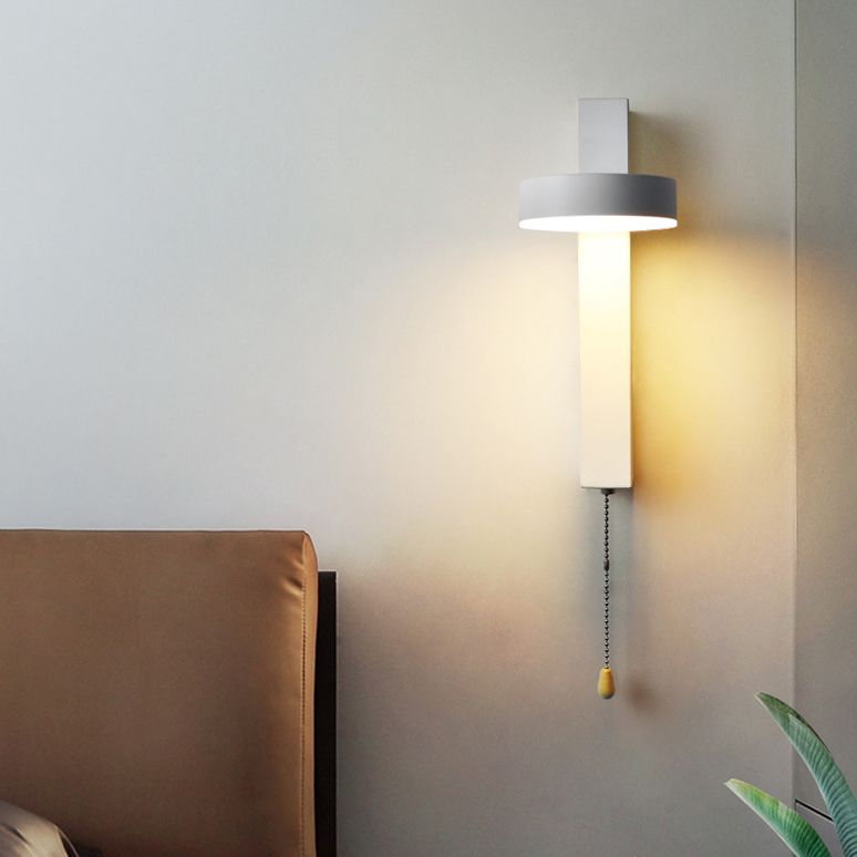 Rotatable LED Reading Lamp Contemporary Simplicity Wall Sconce Light Fixture for Bedroom