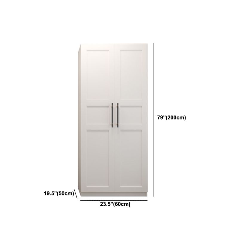 Modern Wardrobe Armoire Engineer Wood Armoire with Door for Bedroom
