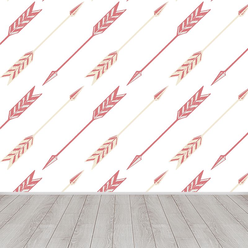 Feather Arrows Wall Mural Modern Decorative Living Room Wall Covering, Personalise