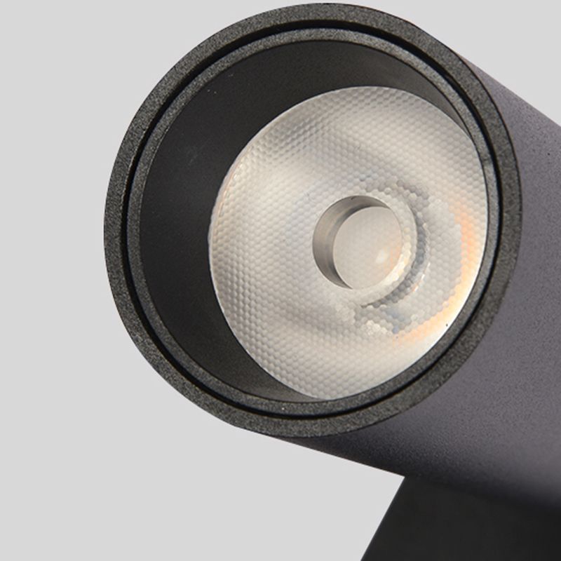 Aluminum Cylinder Wall Sconce Lighting Modern Style 1-Light Wall Lamp Fixtures