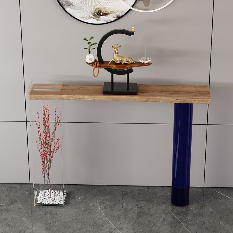 Contemporary Rectangle Shape Console Table Wooden Console Sofa Table