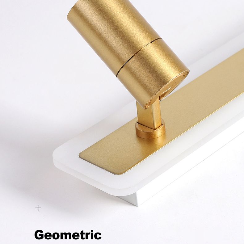 Montaggio a filo a LED ACRILICO rettangolare nella moderna semplicità in metallo semifulò la luce del soffitto per soggiorno