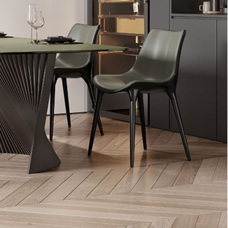 Contemporary Style Chair Metal Dining Room Chair for Dining Room