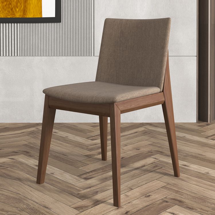 Sillas de comedor de estilo moderno, cocina, comedor, silla lateral sin brazos de madera