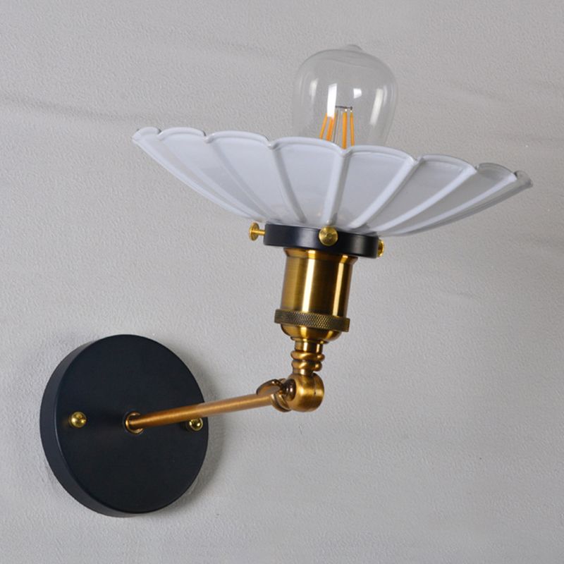Metal Wall Mounted Lamp Industrial Cone Shape Sconce Light Fixture