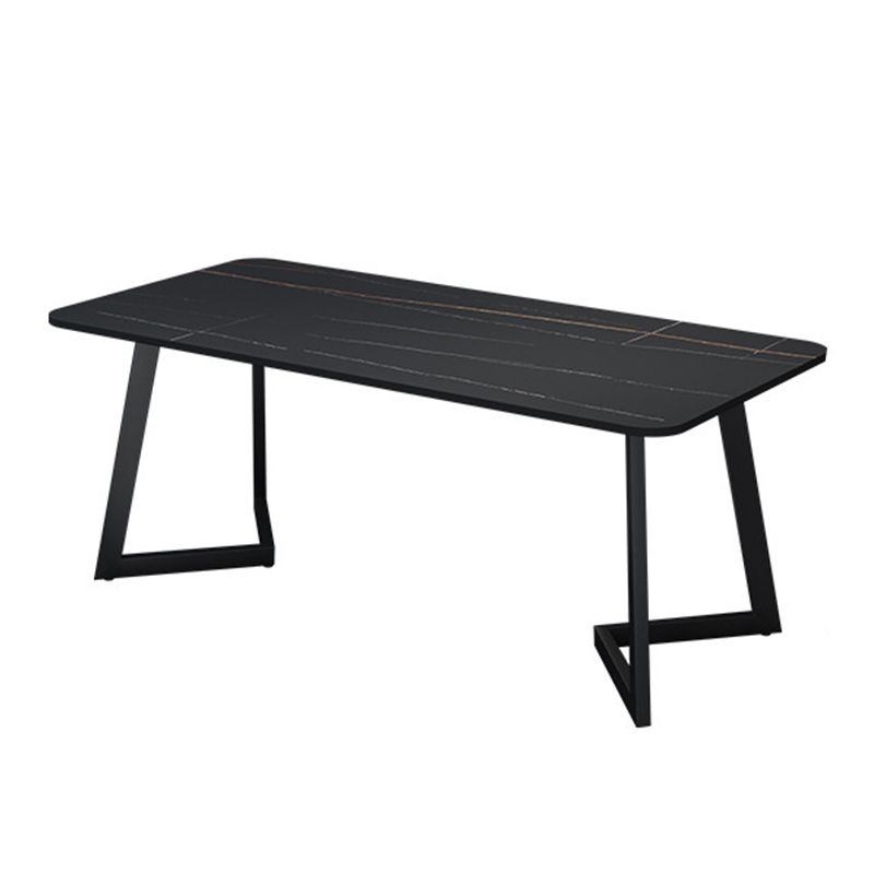 Glam Dinette Set with Faux Leather Chairs 1/4/5/7 Pieces Dining Table Set