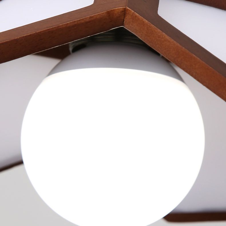 Modern Flower Pendant Lighting Fixture 1-Light Restaurant Suspension Pendant Light