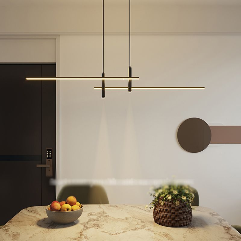 47.5/35.5 Long Hanging Pendant Lights Simplicity Island Lamps for Living Room Dinning Room