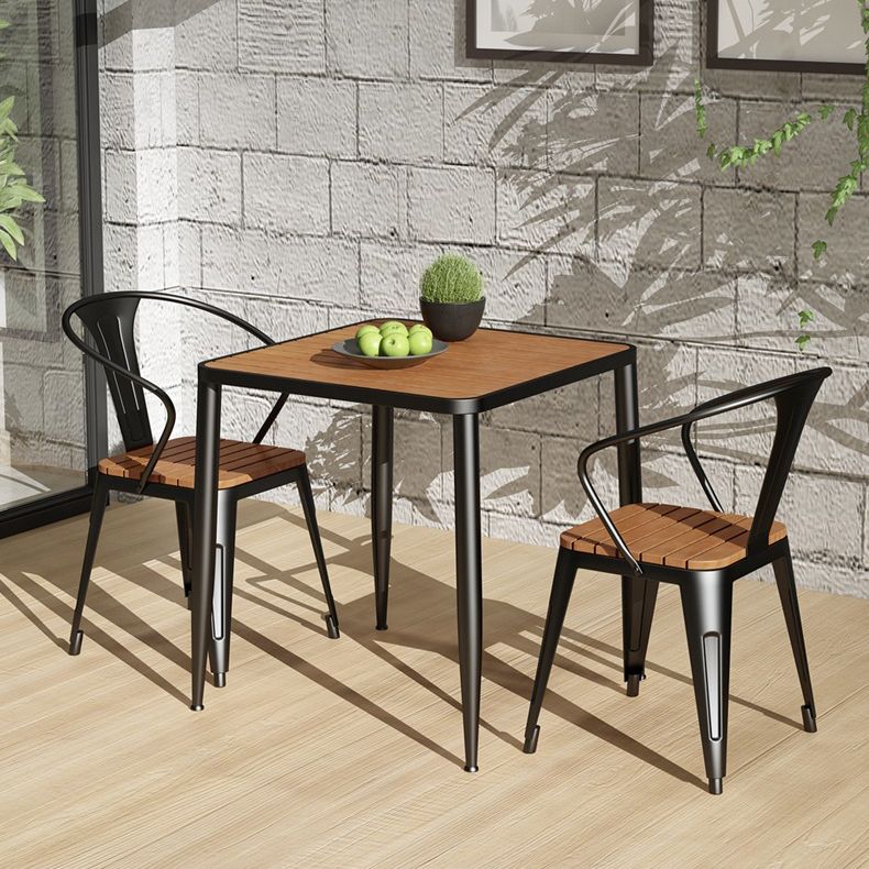Modern Metal Dining Set 1/4/5/7 Pieces Dining Furniture for Kitchen