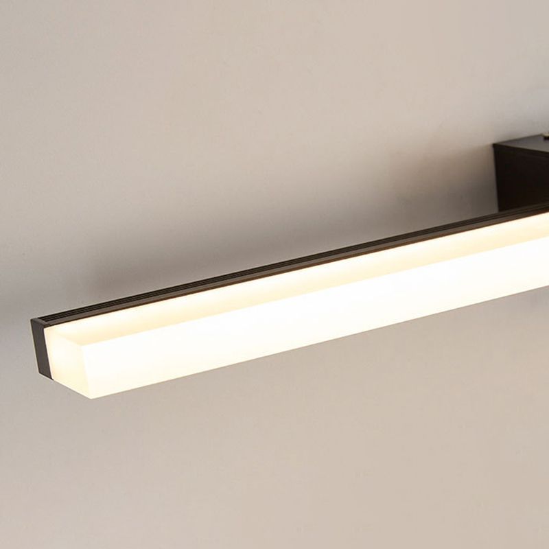 Zwarte rechthoek Wand SCONCE LICHTING Hedendaagse stijl LED metalen wandlicht SCONCE