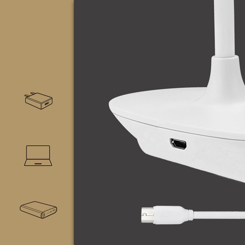 Einfachheit faltbare LED -Tischlampe Nordic Macaroon Sty