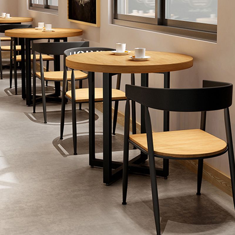Modern Solid Wood Dining Table Round Dining Table for Home Use