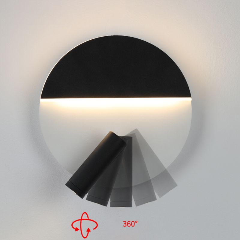 Minimalismo de metal Luz de pared Luz de luz LED LED LED para dormitorio
