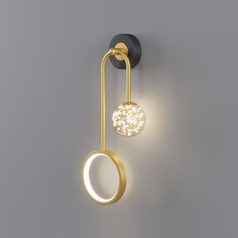 Geometry Shape Wall Lights Modern Style Glass 2-Light Wall Mount Lights