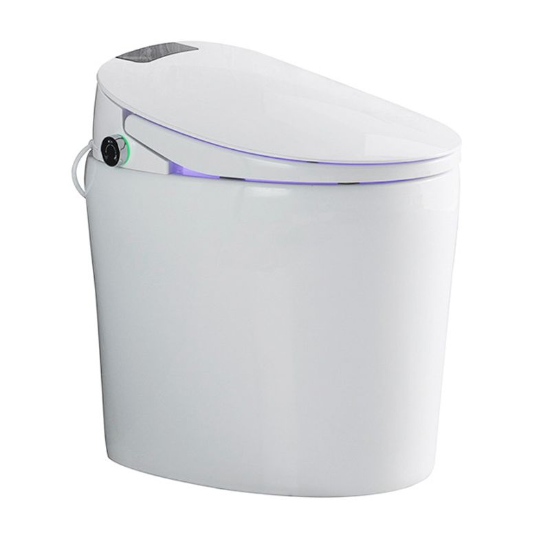 Modern Floor Mount Toilet Bowl Siphon Ceramic Toilet with Seat for Bathroom