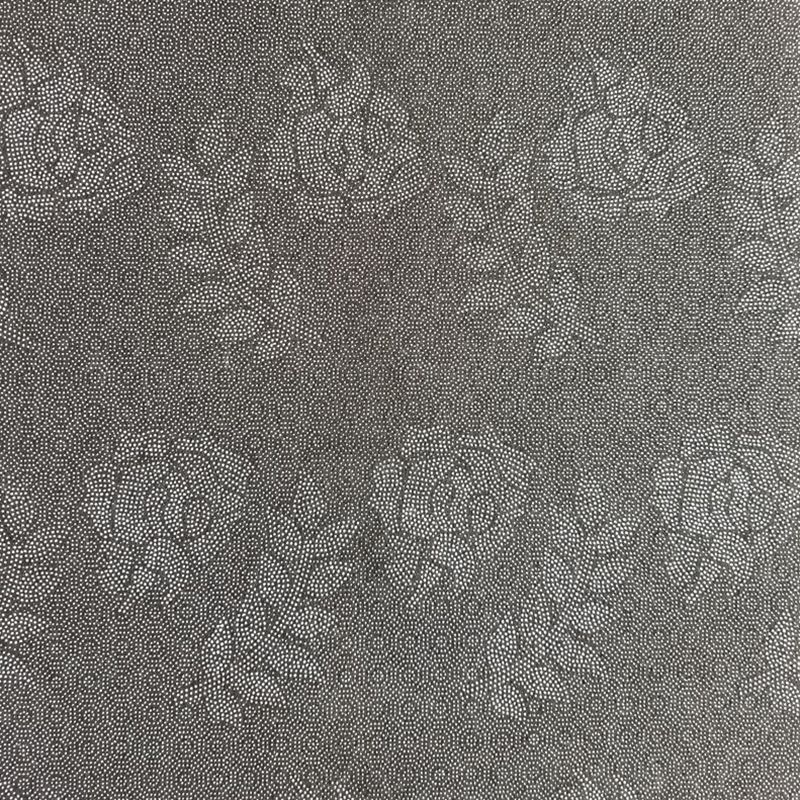 Red Modern Indoor Rug Polyester Flower Carpet Non-Slip Backing Area Rug for Living Room