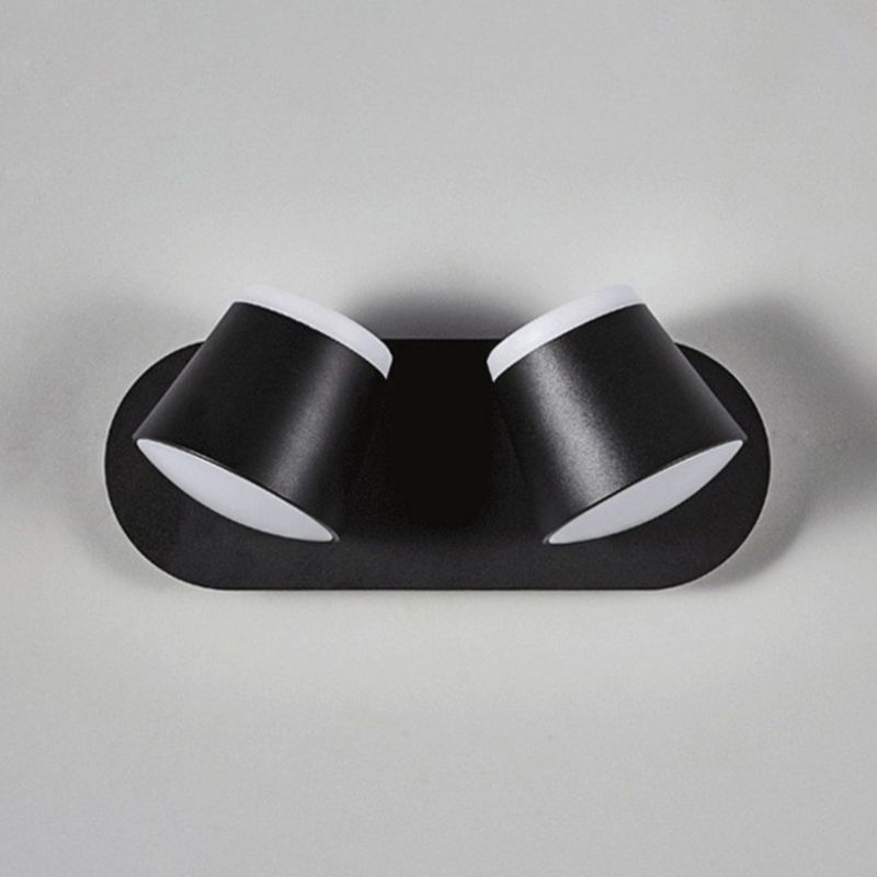 Modern Minimalist Style Cone Wall Lighting Fixtures Aluminum Wall Sconces for Living Room