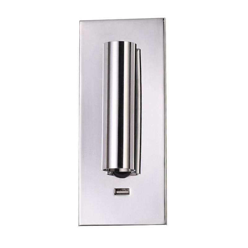 7 "H MODM MODERNO MONTAJE LED LED LIGHT USB CARGA DE CARGA DEL Puerto de diseño Lámpara de lectura