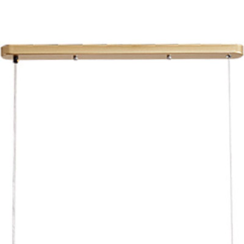 Modern Island Light Multi Lights Island Hanging Light with Glass Shade for Living Room