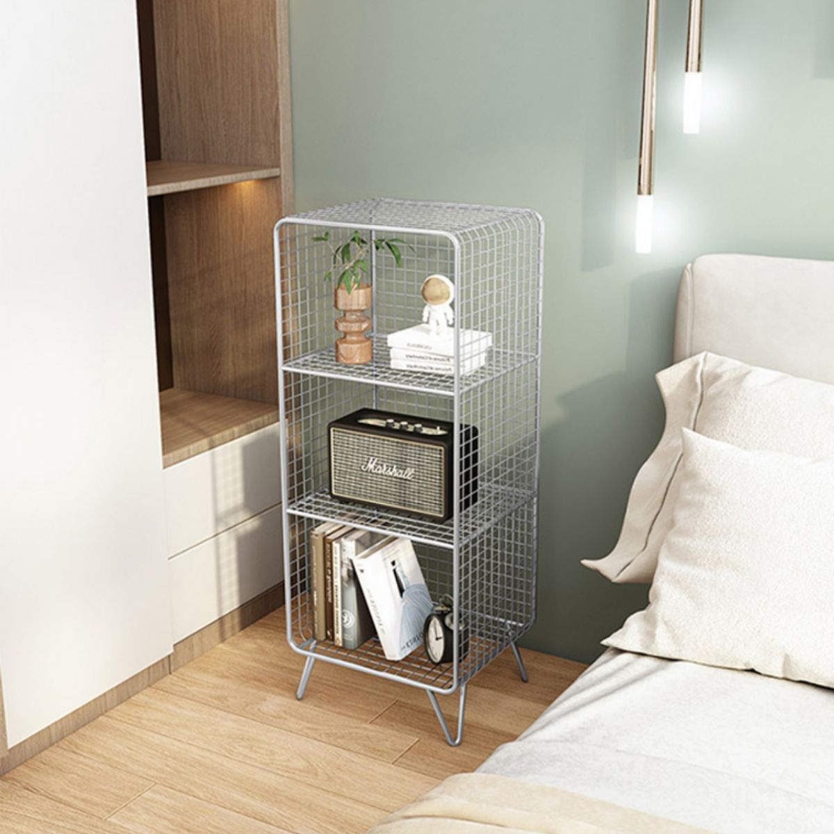 Libreria standard di ferro metallo glam verticale verticale libreria