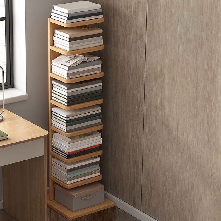 13" Wide Contemporary Shelf Closed Back Shelves Included Bookcase