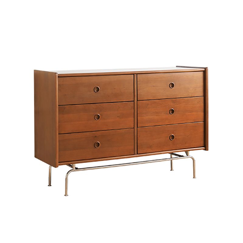Solid Wood Storage Chest Modern Storage Chest Dresser with Drawers
