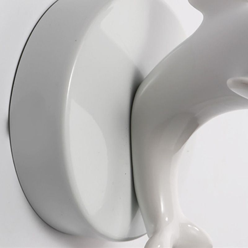 Contemporary Simplicity Wall Sconce Lights Dolphin Shape Light for Bedroom