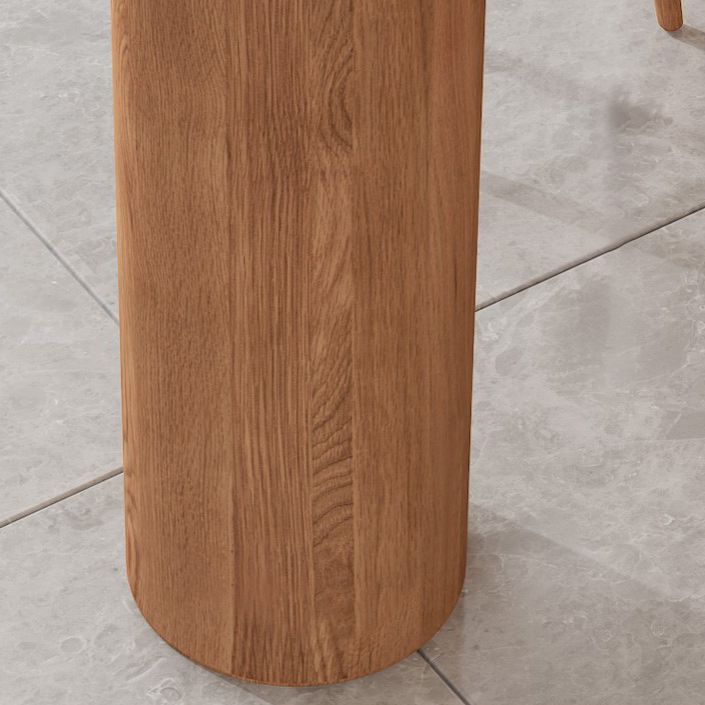 1/3/4/5 Pieces Solid Wood Table and Stool Set Matte Finish Modern Bar Set