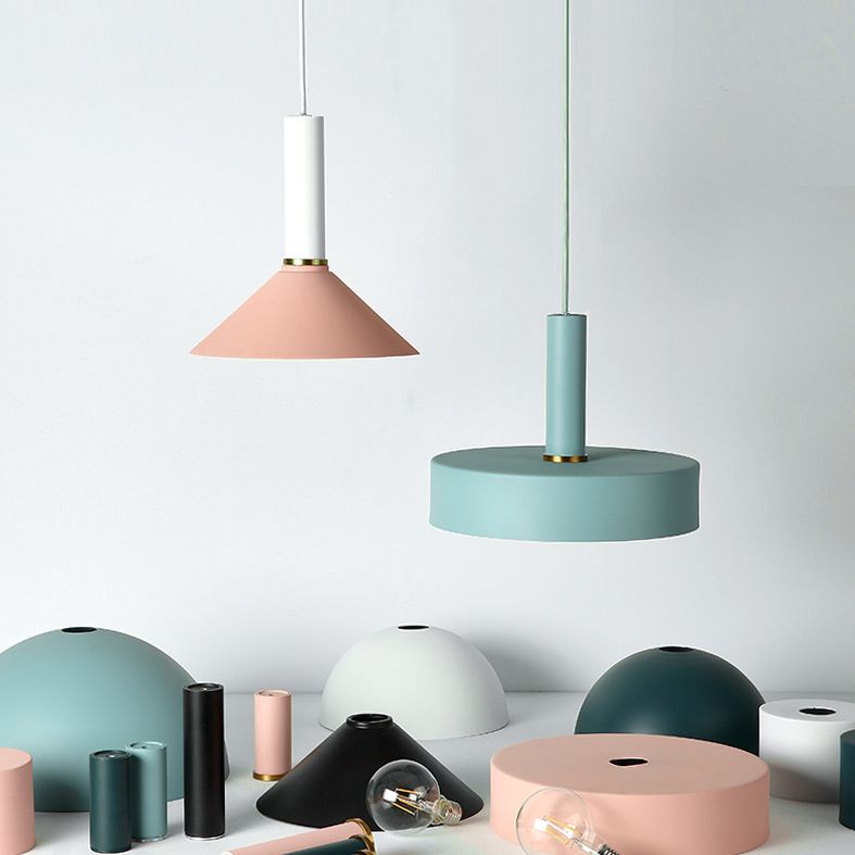 Luce a sospensione di macron a 1 luce Moderna MODERNO Light in alluminio per la camera da letto