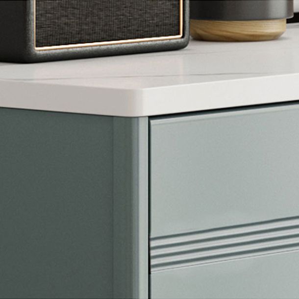 Wood Living Room Sideboard Cabinet Modern Buffet Server Cabinet with Drawer