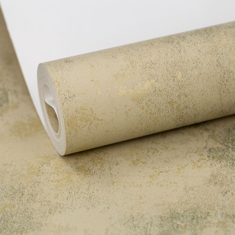 Nordic Plain Color Design Wallpaper for Living Room, 33'L x 20.5"W Wall Covering in Natural Color