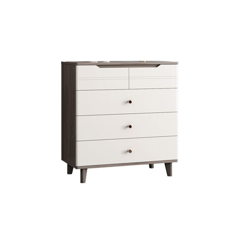 Rectangle Wooden Chest, Contemporary Accent Chest with Drawers