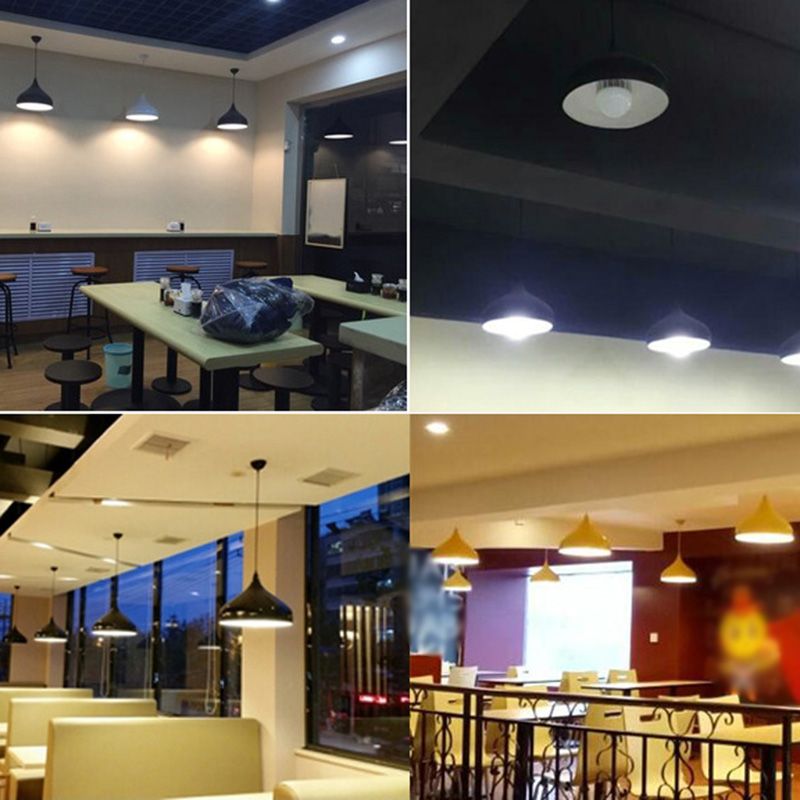 Contemporary Single Head Colorful Macron Metal Pendant Light for Study Room