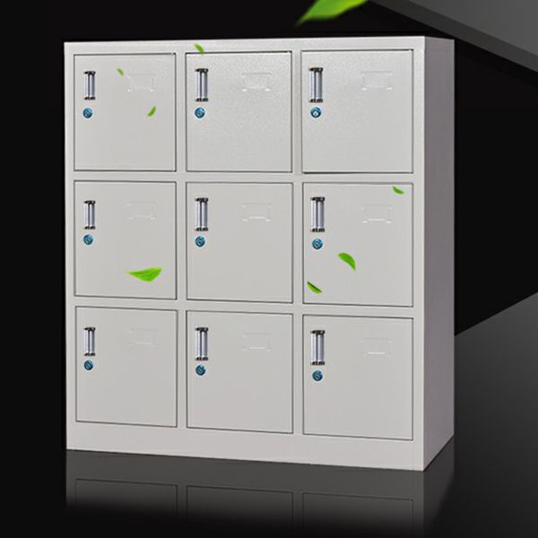 Metal Non-Hanging Cabinet Modern Storage Cabinet with Hinged Doors