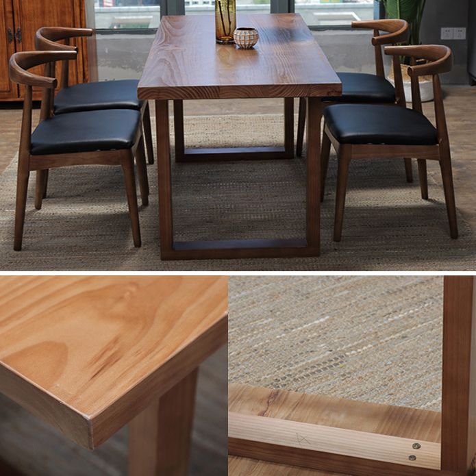 Modern Kitchen Wooden Dining Furniture Set with Rectangle Table Formal Dining¬†Room¬†Table¬†Set