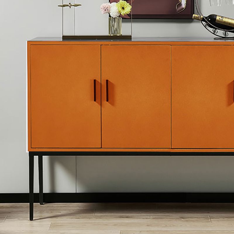 Classic Glam Combo Dresser Horizontal Stone Storage Chest for Bedroom