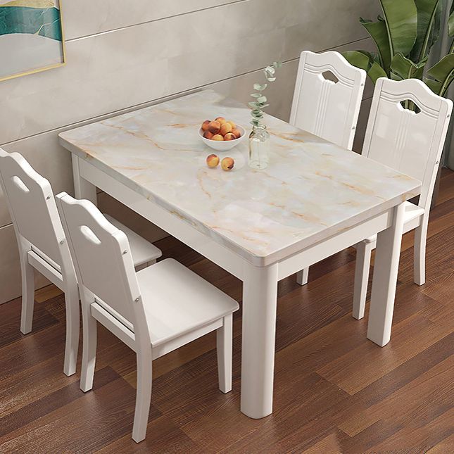 Rectangle Dining Room Dinner Kitchen Table Modern Dining Table