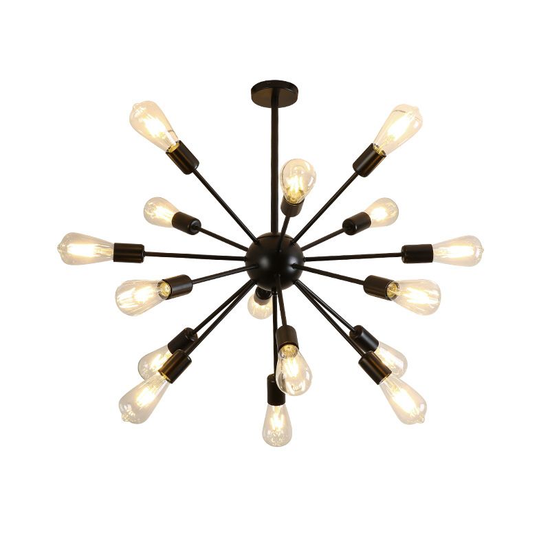 Multi-Head Chandelier Lighting Fixtures Modern Style Sputnik Suspension Light